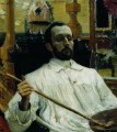 Porträt des Künstlers dn kardovskiy 1897 Ilya Repin